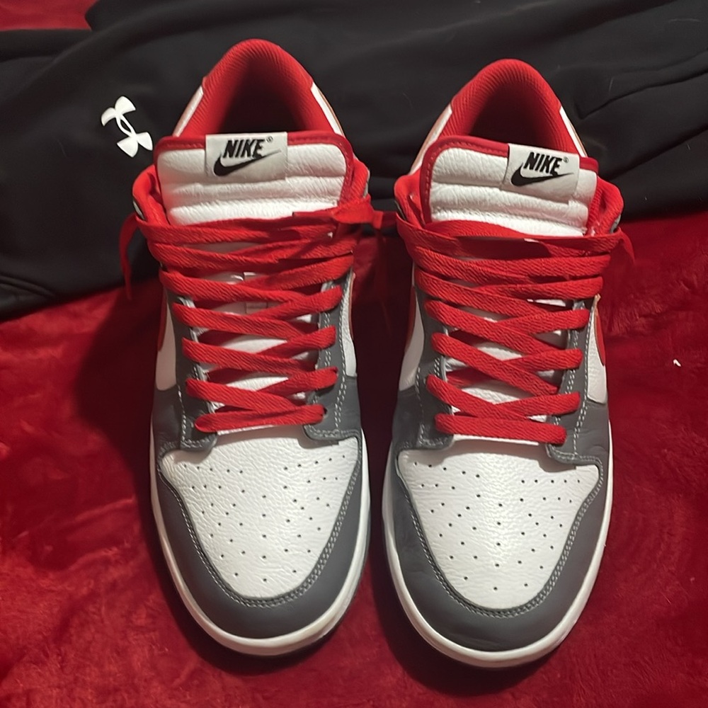 Men’s Nike Customized  size 12 Dunks Terrific Condition- Name on back Lola